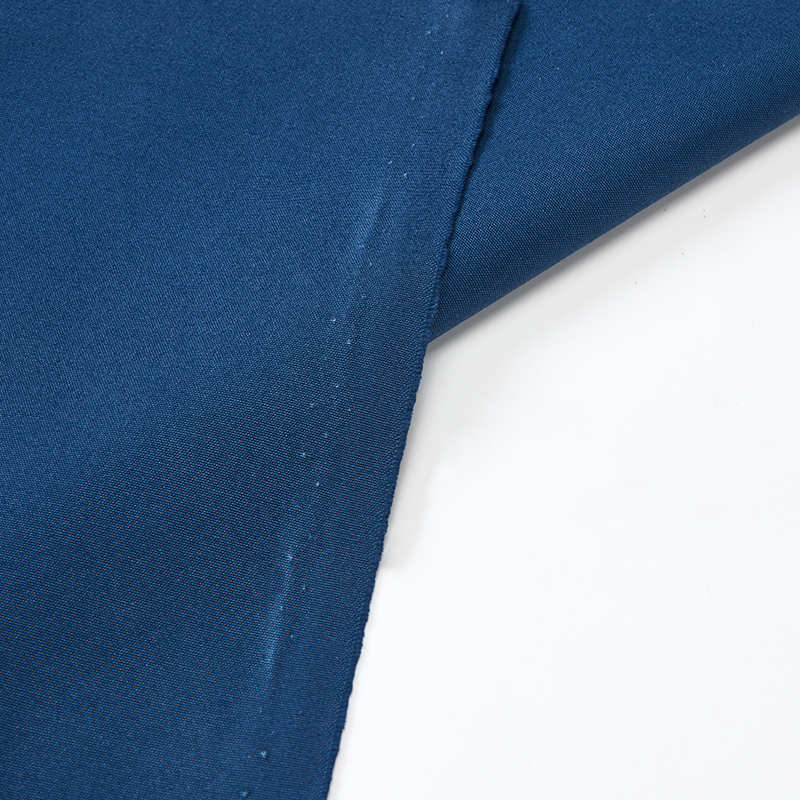 Blue uniform-blend fabric